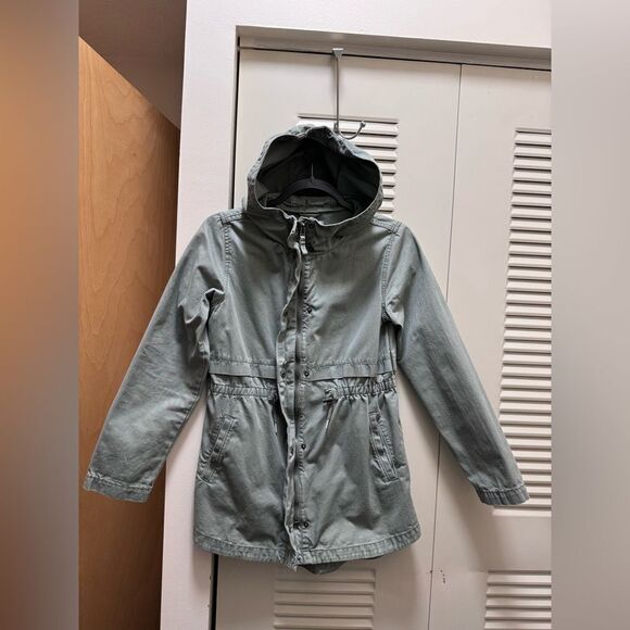 OLD NAVY ARMY GREEN UTILITY JACKET SIZE XL (14) - Picture 5 of 9